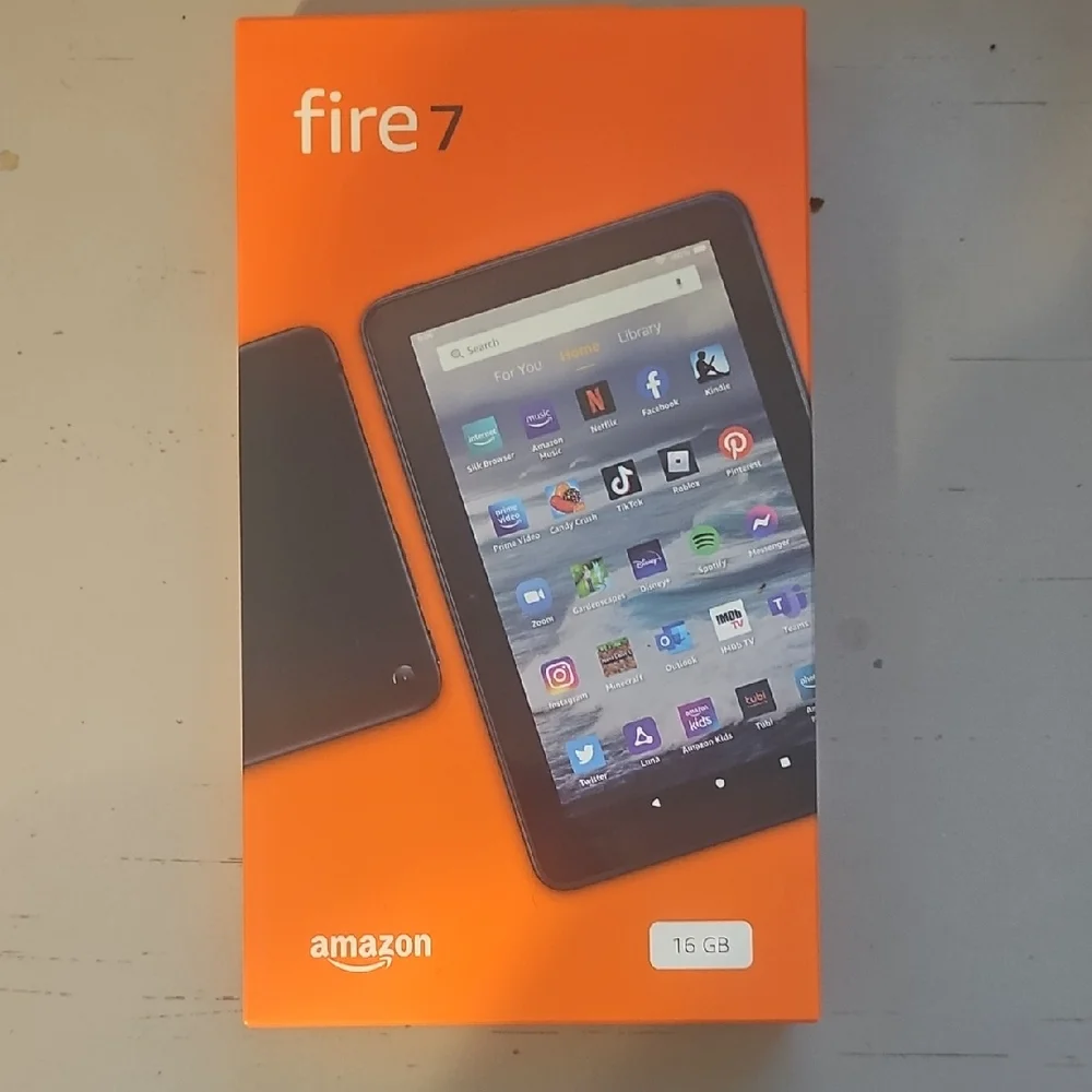Amazon Fire 7 Tablet - Black